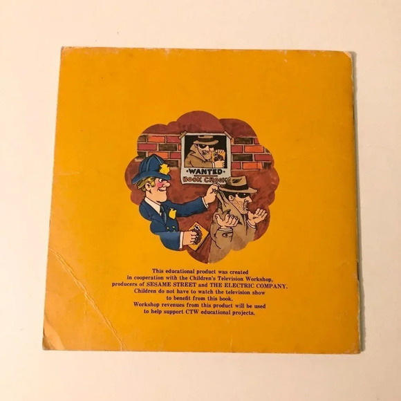 Vintage 1973 The Electric Company Nitty Gritty Rhyming Riddle Golden Book - Picture 15 of 16